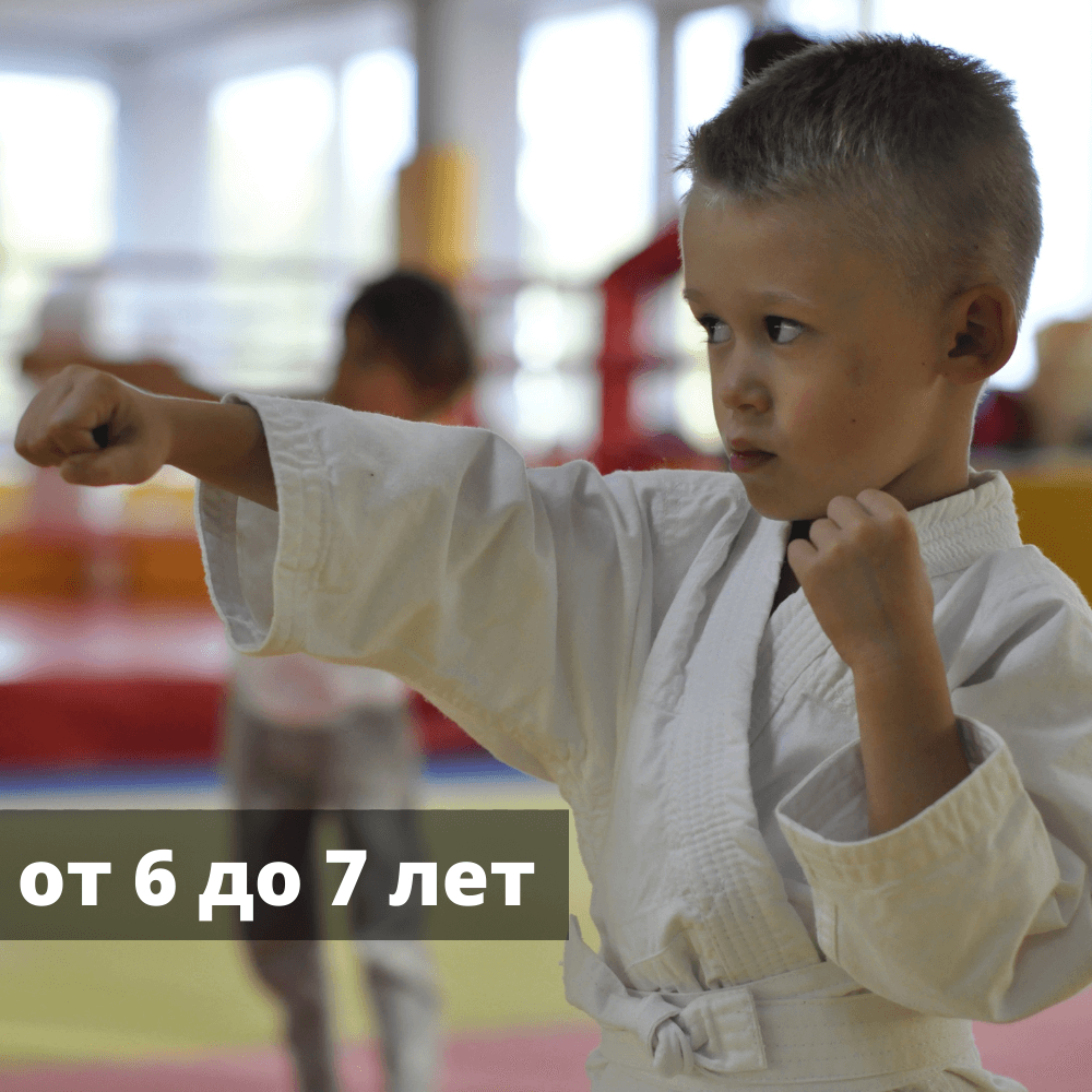 тренировки по карате для детей от 6 - 7 лет